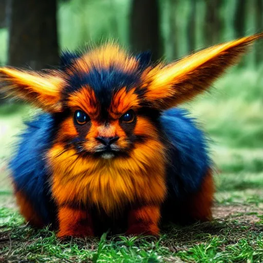 Image similar to national geographic professional photo of flareon, award winning