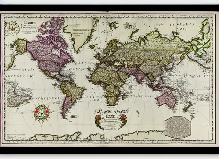 Image similar to a political map of the superstates that rule earth in the year 3 0 0 0, by eduard imhof, beautiful composition, amazing details, map cartography