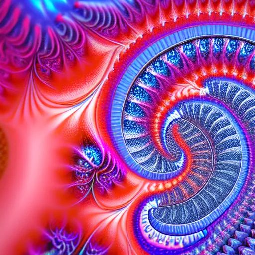 Image similar to a fractal universe in exquisite detail. 8 k, trending on artstation.