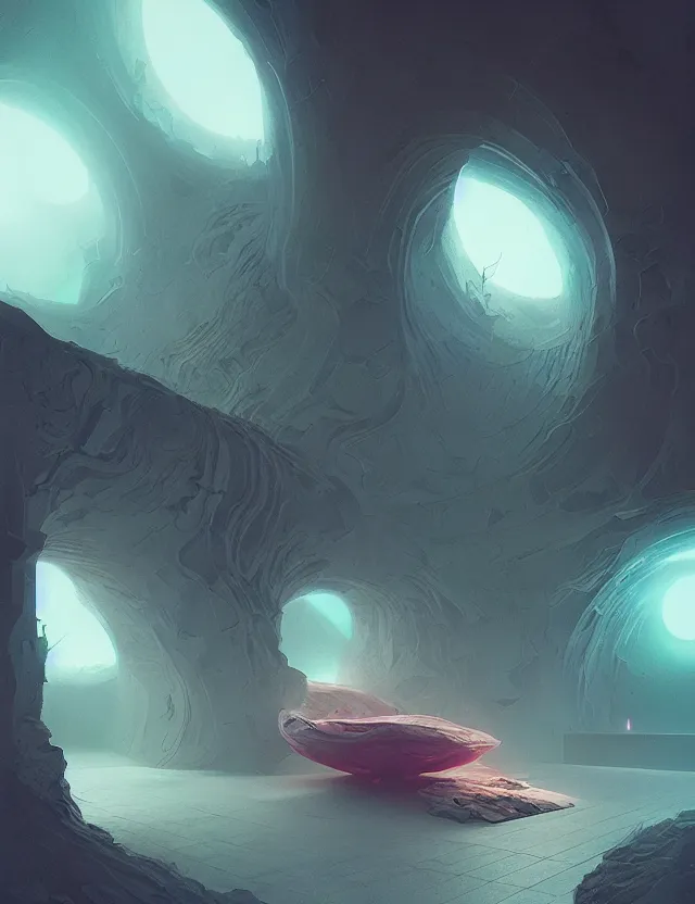 Image similar to liminal space, artwork by tooth wu and wlop and beeple and greg rutkowski