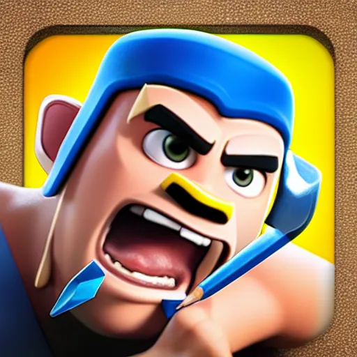 Image similar to pencil as clash of clans app icon