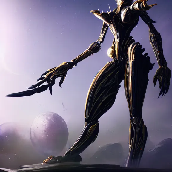 Image similar to highly detailed giantess shot exquisite warframe fanart, worms eye view, looking up at a giant 500 foot tall beautiful saryn prime female warframe, as a stunning anthropomorphic robot female dragon, looming over, posing elegantly, proportionally accurate, anatomically correct, sharp claws, two arms, two legs, camera close to the legs and feet, giantess shot, upward shot, ground view shot, leg and thigh shot, epic shot, high quality, captura, realistic, professional digital art, high end digital art, furry art, macro art, giantess art, anthro art, DeviantArt, artstation, Furaffinity, 3D realism, 8k HD render, epic lighting, depth of field