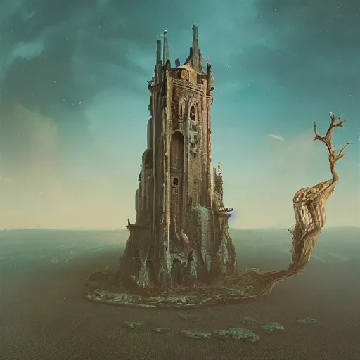 witches tower art