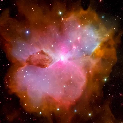 Prompt: jwst photo of a nebula, 8 k