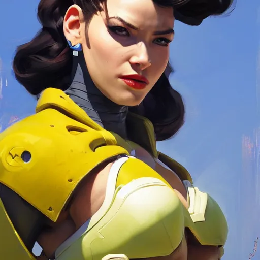 Prompt: greg manchess portrait painting of kaytuesso k 2 s 0 as overwatch character, medium shot, asymmetrical, profile picture, organic painting, sunny day, matte painting, bold shapes, hard edges, street art, trending on artstation, by huang guangjian and gil elvgren and sachin teng