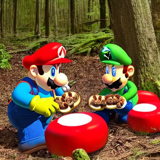 Mario, Luigi e cogumelos invadem a Mini-Fazenda