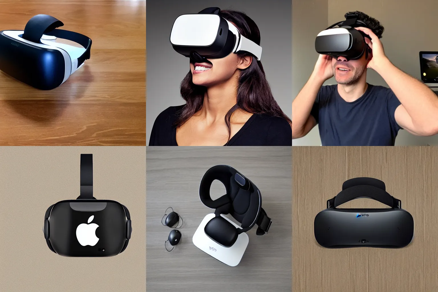 Prompt: apple VR headset
