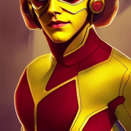 kid flash concept art