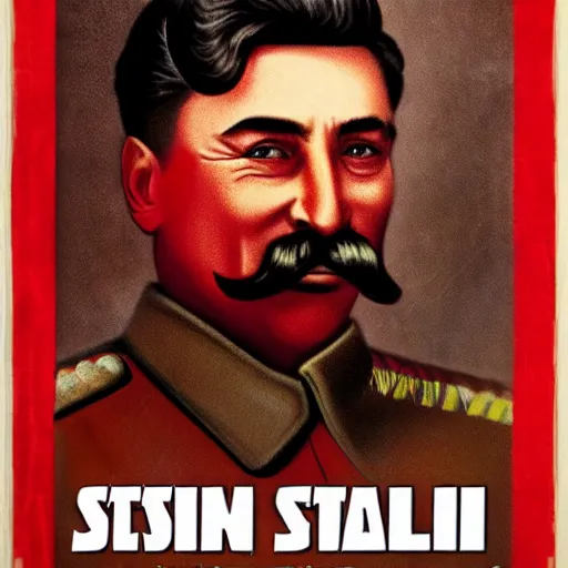 Image similar to josef stalin is eating children