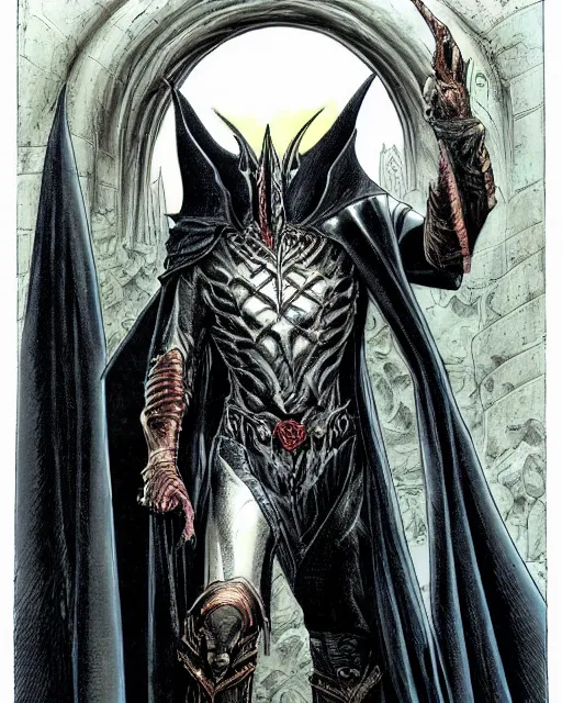 Image similar to sauron by glenn fabry