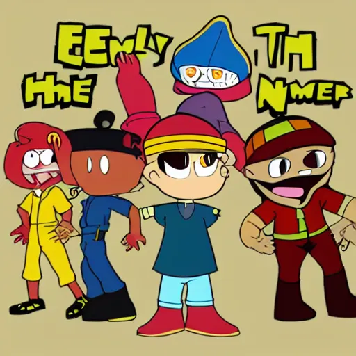 Prompt: unit 731 in the style of Codename: Kids Next Door