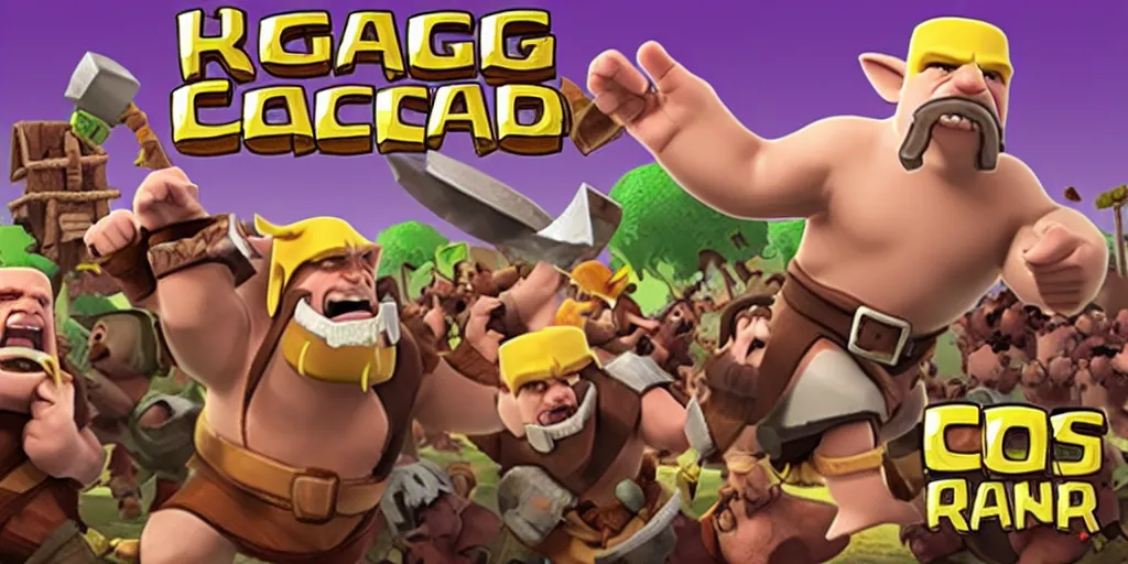 Image similar to hog rider clash of clans