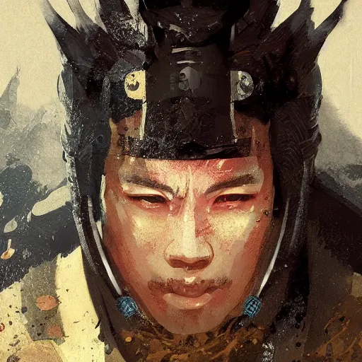 Prompt: a beautfiul award winning commission portrait of a samurai,digital art,art by greg rutkowski,character design by charles bowater,photorealistic,ross tran,hyperdetailed,detailed face,fascinating,2021,western comic style