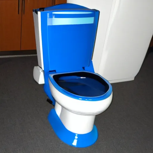 Image similar to gaming chair toilet r 2 d 2