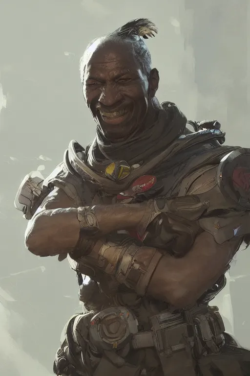 Image similar to portrait of wattson from apex legends game, by craig mullins, ruan jia, kentaro miura, greg rutkowski