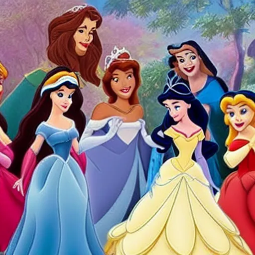 Prompt: who is the most beautiful Disney princess?