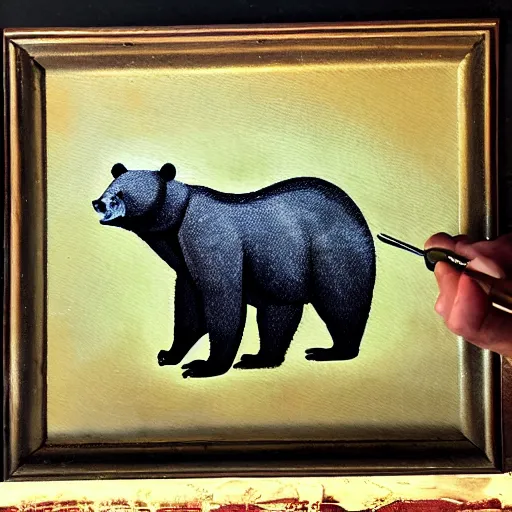 Image similar to Bear'thulu painting