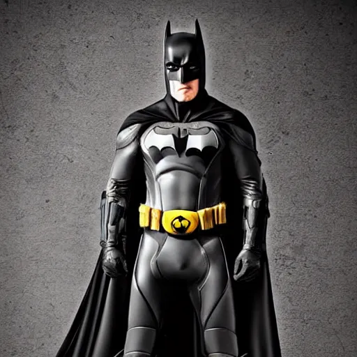 Prompt: retro-futuristic sleek batman armor, high definition photograph, studio lighting