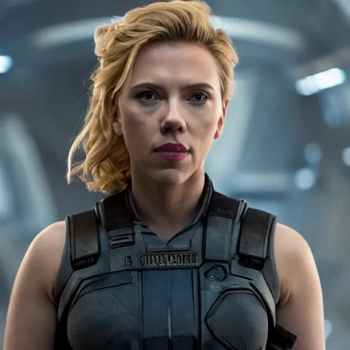 Image similar to a still of Scarlett Johansson in The Expanse (2015)