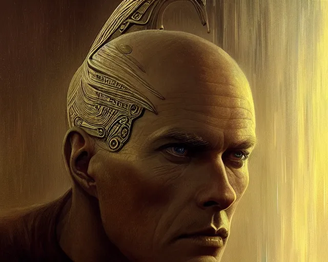 Prompt: ! dream photography of dean ellis, deep focus, star trek, fantasy, intricate, elegant, highly detailed, digital painting, concept art, matte, sharp focus, illustration, god of war, art by dino valls and ruan jia and jakub rebelka