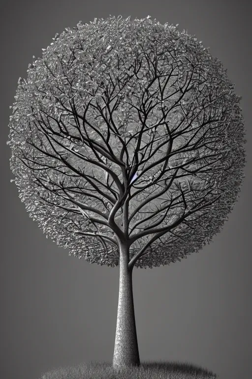 Prompt: a tree, photo, intricate, elegant, highly detailed, smooth, sharp focus, artstation