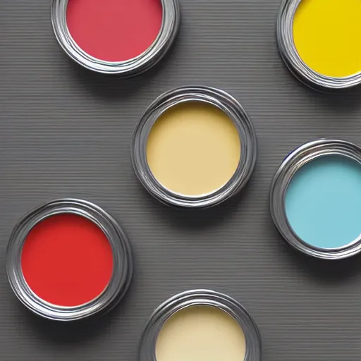 Image similar to can of paint, minimal, modern