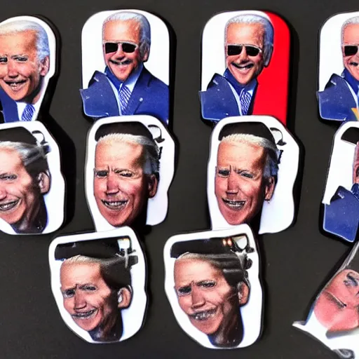 Image similar to joe biden pin set