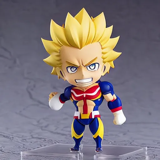 Image similar to ((((All might)))), An anime Nendoroid of (((((All might))))), figurine, detailed product photo