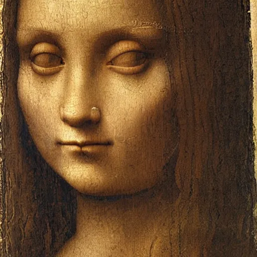 Image similar to a masterpiece painting of the perfect face by leonardo da vinci