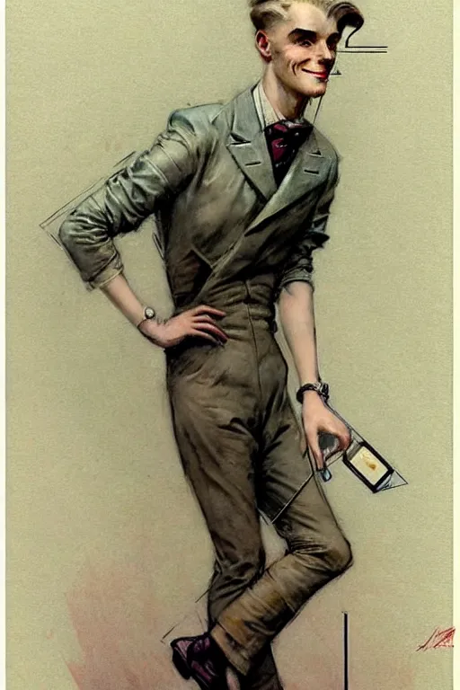 Image similar to ( ( ( ( ( 1 9 5 0 s retro future art deco boy inventer design. muted colors. ) ) ) ) ) by jean - baptiste monge!!!!!!!!!!!!!!!!!!!!!!!!!!!!!!