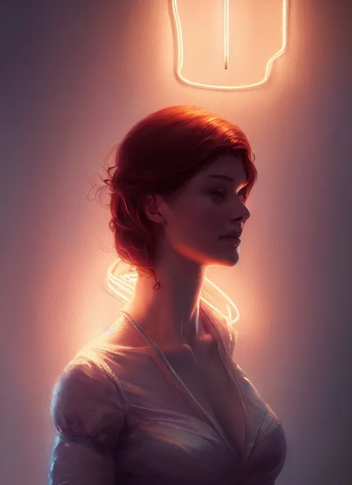 Image similar to portrait of mary jane watson, intricate, elegant, glowing lights, highly detailed, digital painting, artstation, concept art, smooth, sharp focus, illustration, art by wlop, mars ravelo and greg rutkowski