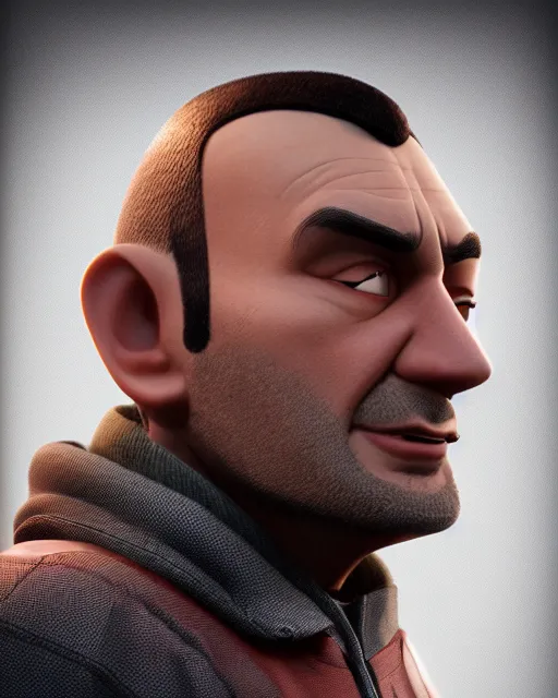 ArtStation - 3D Model of Niko Bellic (Real Time)