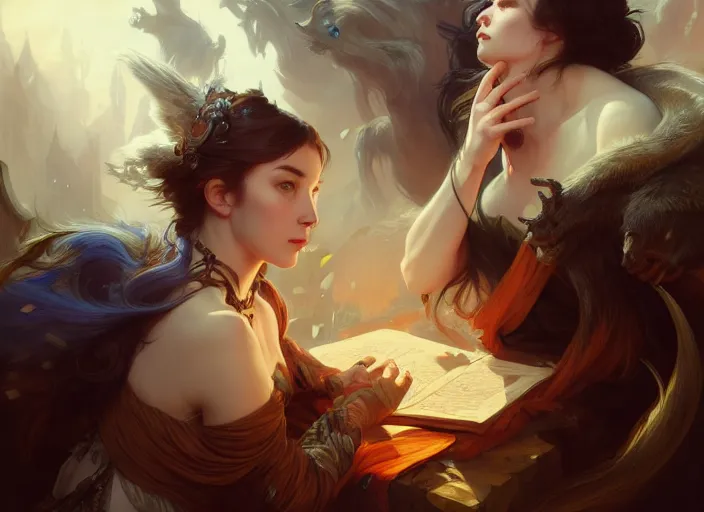 Image similar to photography of edwin henry landseer, deep focus, d & d and mtg, fantasy, intricate, elegant, highly detailed, digital painting, artstation, concept art, matte, sharp focus, illustration, hearthstone, art by artgerm and greg rutkowski and alphonse mucha