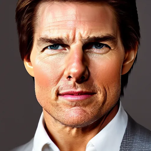 A photo of Tom Cruise, head shoot, promo shot, highly | Stable Diffusion