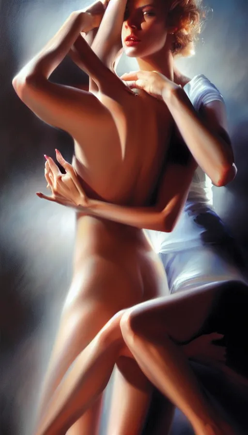 Image similar to the two complementary forces that make up all aspects and phenomena of life, by Rob Hefferan