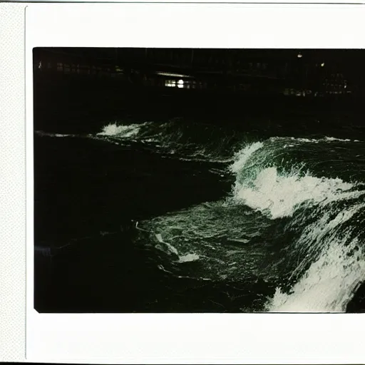 Image similar to japan sinks, polaroid