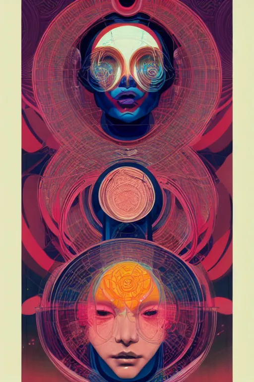 Image similar to portrait of godel's incompleteness theorem, by tristan eaton, victo ngai, peter mohrbacher, artgerm,