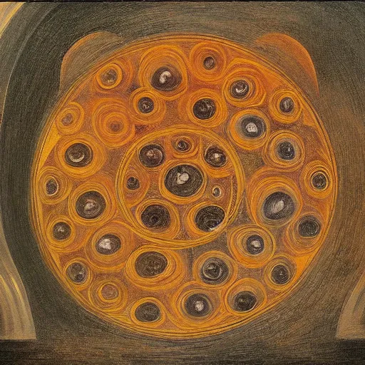 Prompt: A painting of the nine circles of hell, artistic,