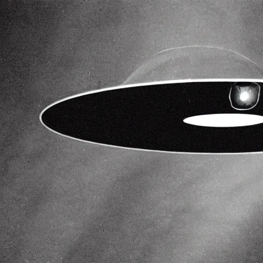 Prompt: cctv footage of an UFO abduction a person