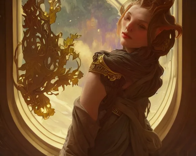 Image similar to photography of cfa voysey, deep focus, d & d, fantasy, intricate, elegant, highly detailed, digital painting, artstation, concept art, matte, sharp focus, illustration, hearthstone, art by artgerm and greg rutkowski and alphonse mucha