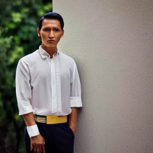 Image similar to outdoor portrait of jose rizal as a young man in 2 0 2 0, 3 0 years old wearing stylish modern clothes, photo taken in 2 0 2 0, detailed, award winning photography