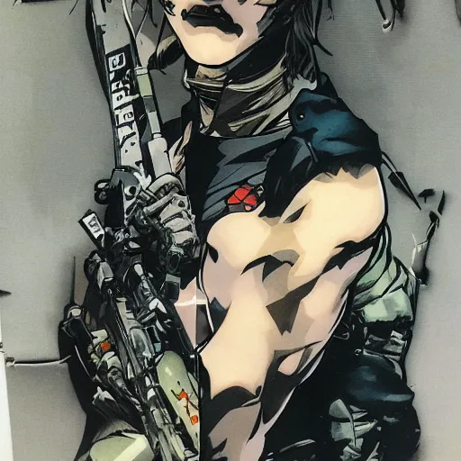 Image similar to mashup by yoji shinkawa