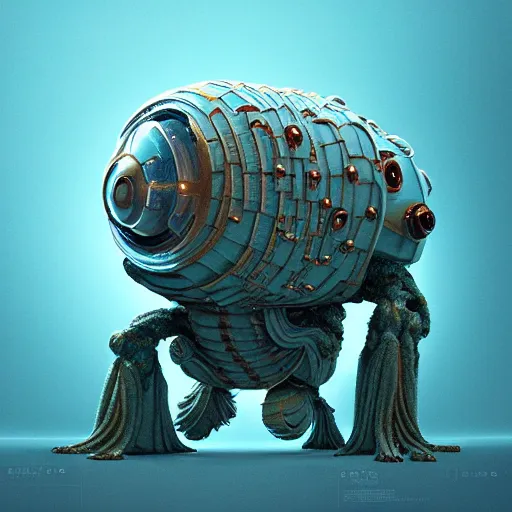Prompt: six legged tardigrade:: by beeple and James Gilleard and Justin Gerard :: ornate, dynamic, particulate, intricate, elegant, highly detailed, centered, artstation, smooth, sharp focus, photoreal octane render, 3d