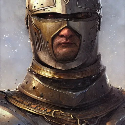 Image similar to bonk as a realistic fantasy knight, closeup portrait art by donato giancola and greg rutkowski, digital art, trending on artstation, symmetry!!