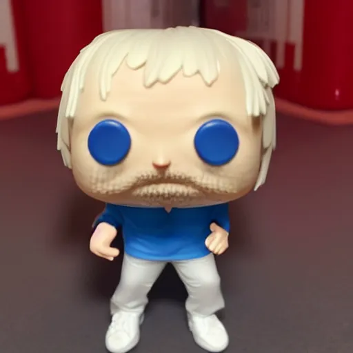 Prompt: funko pop figure of boris johnson