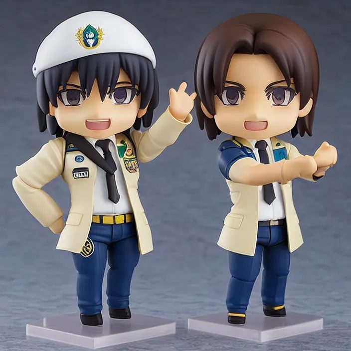 Image similar to Jair Bolsonaro, An anime Nendoroid of [Character Here], figurine, detailed product photo