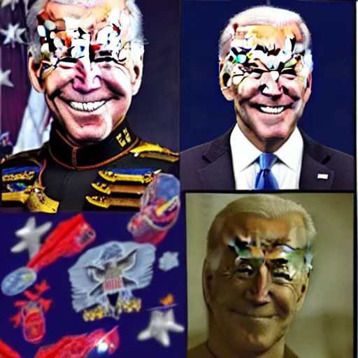 Image similar to Joe Biden as a space marine