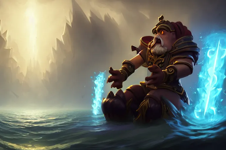 wow dwarf shaman wallpaper