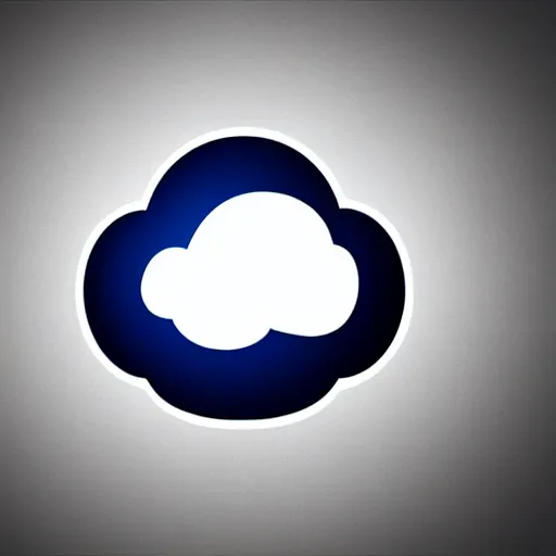 Image similar to happy cloud app logo, digital art, award winning