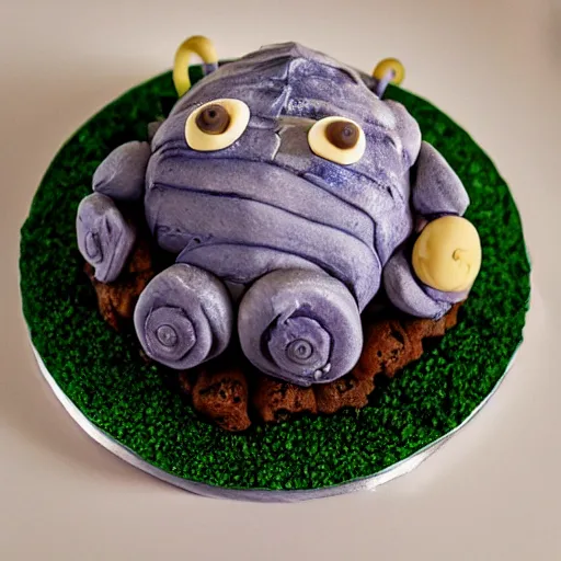 Image similar to tardigrade birthday cake